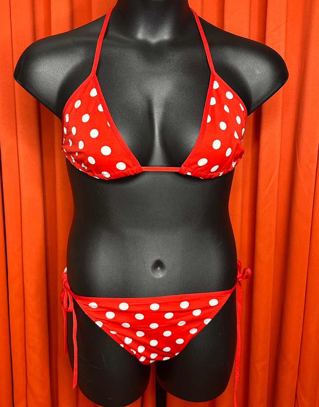 Red Polka Dot Bikini